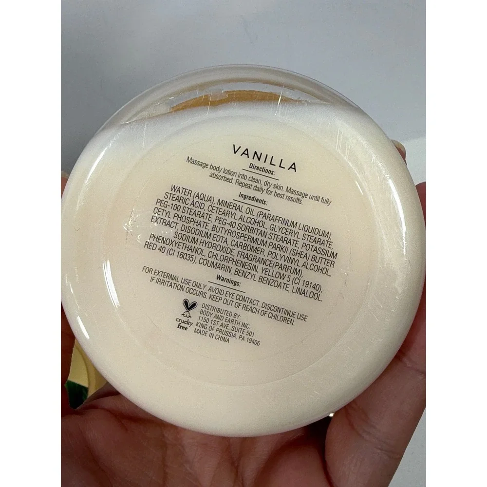 Spa Luxetique Vanilla Body‎ Scrub & Shea Butter Body Lotion Set 3.6oz Duo NEW